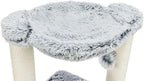 TRIXIE Adra Cat Tree with Brush, Scratching Posts, Hammock, Dangling Cat Toy
