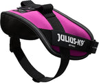 Julius-K9, 16IDC-DPN-M, IDC Powerharness, Dog Harness, Size: Mini, Dark Pink