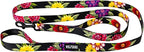 Wolfgang Heavy Duty Dog Leash, Pull-Tested to Over 800 lbs for Walking & Training, DarkFloral Print, Dual-Handle Large