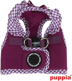 Puppia Vivien Vest Dog Harness Step-in All Season Mesh Cute No Pull No Choke Walking Training for Small Dog, Purple, X-Small
