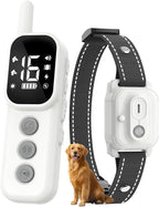 ETACCU Collar for Dogs,Waterproof Dog Training Collar with Remote Control,4 Training Modes：Beep, Vibration, Safe Static,LED,Rechargeable Adjustable for 5-150lbs Small Medium Large Dogs