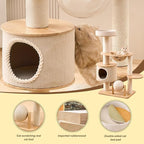 Generic Unique Nest Jumping Platform Wear Resist Decorative Tower Cat Bed Breathable Pet Supplies Climbing Frame