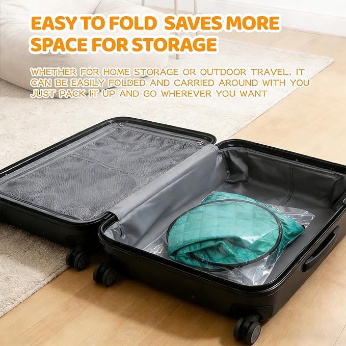 Cave cat Bed, Foldable pet Bed, Waterproof and Anti-Static, Hair-Free, Suitable for Both Indoor and Outdoor use, Ideal for Traveling with Pets.(Peacock Blue)