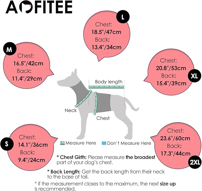 AOFITEE Dog Jacket, Dog Winter Coat, Waterproof Dogs Coats for Small Dogs, Warm Fleece Pet Snowsuit Puffer Jacket, Cozy Winter Pet Fleece Vest, Female Male Pets Cold Weather Coats, Silver, XXL