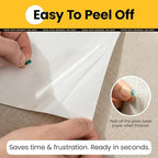Cat Scratch Furniture Protector-10 Pack Adhesive Couch Protector from Cat Claws, Furniture Protectors from Cats Scratching, 10 Pack+ 44 Pins