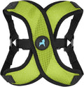 Gooby Comfort X Step in Lite Dog Harness - Choke Free, Escape Free with Light Breathable Mesh - Step in Dog Harness for Small Dogs Only - Quick Release Buckle, Metal D-Rings - Green, Medium