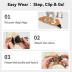 Joytale Small Dog Harness, Breathable Mesh Step-in Vest, Reflective Soft Padded Harnesses for Small and Medium Dogs, Brown, L