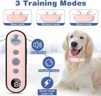 Dog Shock Collar, Waterproof Dog Training Collar with Remote 1000FT, Rechargeable Electric Shock Collar for Large Medium Small Dogs (8-120 Lbs), 3 Training Modes, Beep, Vibration, Safe Shock