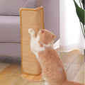 SHENGOCASE 20.5" Tall No Drilling Wall Sofa Couch Corner Cat Sisal Scratcher,Scratching Post,Replaceable Sisal Scratch Pad Mat, Couch Protector