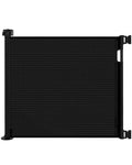 Retractable Baby Gate for Doorways and Stairs, Mesh Safety Gate for Pet, Indoor & Outdoor Use, One-Hand Operation, Easy Installation, 33.6" Tall, Expands to 71" Wide（Black,33.6"x71"）