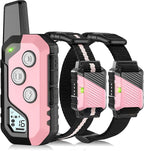 Shock Collar for Dogs, Dog Training Collar with Remote Control for 2 Dogs, 3 Training Modes with Beep, Vibration and Satic, Waterproof, Rechargeable for Large Medium Small