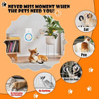 Smart Dog Door Bell Wireless Puppy DoorBell for Potty Training, Dog Bells to go Outside, IP55 Waterproof Bells for Dogs to Ring to go Potty (6 Receivers+12 Buttons)