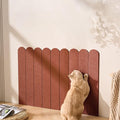 Cat Scratcher, Wall Scratchers for Indoor Cats, Vertical Scratching Posts, Cat Scratching Board, 3 Pieces Set Cat Scratch Furniture Protector (Red Coffee)