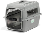 Petmate Sky Kennel - For Air and Travel, Airline Compliant Dog Crate for Pets up 15-30 lbs, Heavy Duty Dog Kennel, Made in the USA- 28 Inches
