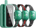 Touch-Screen Dog Shock Collar with Security Lock, 2600FT Dog Training Collar Features 3 Training Modes, Rechargeable & Waterproof, Suits Dogs of All Breeds and Sizes