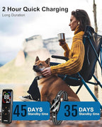 Jugbow Dog Shock Collar - 4000FT Dog Training Collar with Remote for Large Medium Small Dogs 10-120lbs, IPX7 Waterproof E-Collar with 4 Training Modes, Rechargeable e-Collars with Security Lock
