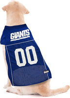 Pets First NFL New York Giants Dog Jersey, Size Medium, Football Shirt Costume for Pet, Dog Sports T-Shirt, NFL Team Clothing for Cats, Licensed Pet Apparel Available in 7 Sizes and 32 Teams