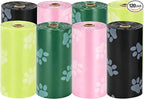 120Pcs Thick Dog Poop Bags Rolls, Leak-Proof Poop Bags for Dog and Cats Litter, 9x13 Inch Scented Pet Waste Bag for Small - Large Dogs Walking, Fits Most Doggie Bag Holder for Leash