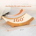 CHEERHOME PETS Sisal Cat Scratcher Bed for Indoor Cats Hammock for Scratching Pad Cat Chair Natural Sisal Cat Scratch Post for Large Cat Scratcher Lounge(Extra Large)
