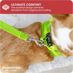 Downtown Pet Supply Step in Dog Harness No Pull, X-Large, Atomic Yellow - Adjustable Harness with Padded Mesh Fabric and Reflective Trim - Buckle Strap Harness for Dogs