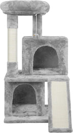 Topeakmart 36in Cat Tree Kittens House Condos for Cat Activity Center Play House