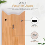 Wall Mounted Cat Scratcher - Vertical Mounted Cat Scratcher - Stylish Indoor Cat Scratching Board and Furniture - Cat Wall Furniture