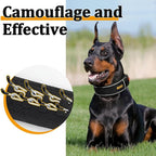 Mayerzon Martingale Dog Collar No Pull for Large Medium Dogs, Adjustable Neoprene Walking Collar for Pitbull German Shepherd Rottweiler, Reflective Anti Pull Design for Training Hiking(M, Black)