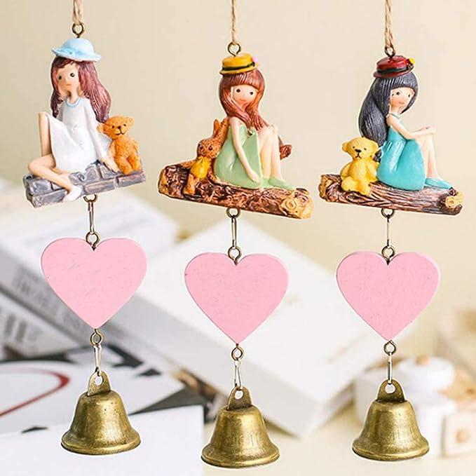 Maydahui 90 PCS Bronze Jingle Bells Brass Color Vintage Small Craft Bell (1.7 X 1.5 Inches) for Wedding Doors Dog Collar Christmas Hallowmas Decor
