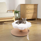 TFCFL Multi-Level Cat Tree Tower with Sisal Scratching Posts, Modern Cat Climbing Furniture for Multiple Indoor Cats, Soft Plush Perch, Condo, and Playhouse for Large Cats