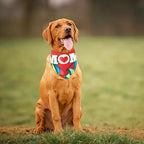 10PCS Mother's Day Dog Bandanas for Extra Large XL XXL Triangle Bibs Head Scarves for Boys Girls Grooming Accessories Costume