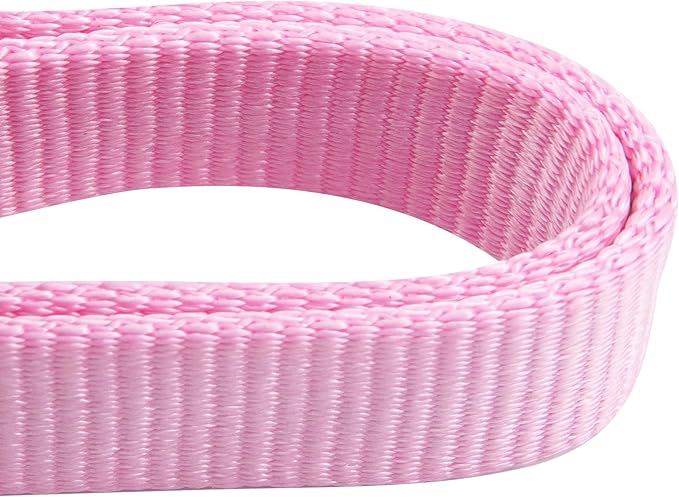 Hyhug Martingale Collar for Dogs Small Pink |Escape - Proof Heavy Duty Nylon Durable No Buckle, Ideal for Training & Daily Walks