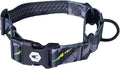 Wolfgang Heavy Duty Martingale Dog Collar with Quick Release Nylon Buckle for Walking & Training, DarkSkies Print, Small