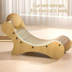 Cat Scratch Pad - Curved Sisal Ball Kittens Toy,Cat Scratcher Pad | for Climbing Home Indoor Outdoor Bedroom Living Room Corner Floor Rest