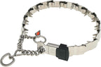Herm Sprenger NeckTech Sport Dog Training Prong Collar with ClicLock Buckle on The Side No-Pull Collar with Swivel D-Ring Made in Germany (Stainless Steel, 23in (Neck Size up to 20in))