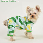 Dog Pajamas for Small Dogs Boy Girl, Dog Clothes Tiny Chihuahua Yorkie Spring Summer Shirt, Cute Puppy Outfit Pjs Jumpsuit Cat Onesie Apparel Pet Clothes