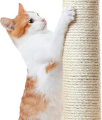Topeakmart 70in Cat Tree, Multi-Level Cat Tower with Scratching Post Dangling Ball and Condos Cat Furniture for Indoor Cats, Beige