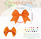 40PCS (20 Pairs) Dog Hair Bows with Rubber Bands, Puppy Bows for Small Size Pet Girls, Mix Colors Hair Ties, Dog Hair Accessories Girl for Daily Use Birthday(Type B)