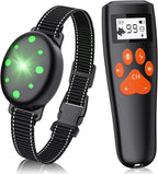 Shock Collar, Rechargeable Electric Dog Training Collar, 1000Ft Remote Range Dog Training Collar with Beep Vibration and Shock, for Small Medium Large Dogs (Red) (1-2) (1&1Blue)