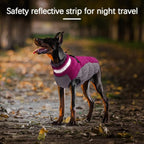 Dog Winter Jacket Cozy Reflective Waterproof Windproof Warm Pet Garment,Comfortable Cold Weather Fleece Apparel Outfits with Zipper Closure for Small Medium Large Dogs Puppy Walking,X-Large