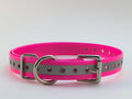 Replacement Strap for Garmin Collars - 3/4" Wide Ultra-Durable Dog E-Collar Replacement for Training, Bark, Shock, Electric, and GPS Collars - 28" Adjustable LengthGarmin (Reflective Pink-FBA)