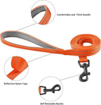 Hipubby Dog Harness and Leash Set, No Pull Soft Mesh Puppy Harness for Small Medium Dogs, Cats - Step in Reflective Breathable Lightweight Vest Harness for Walking, Training - Orange, XS