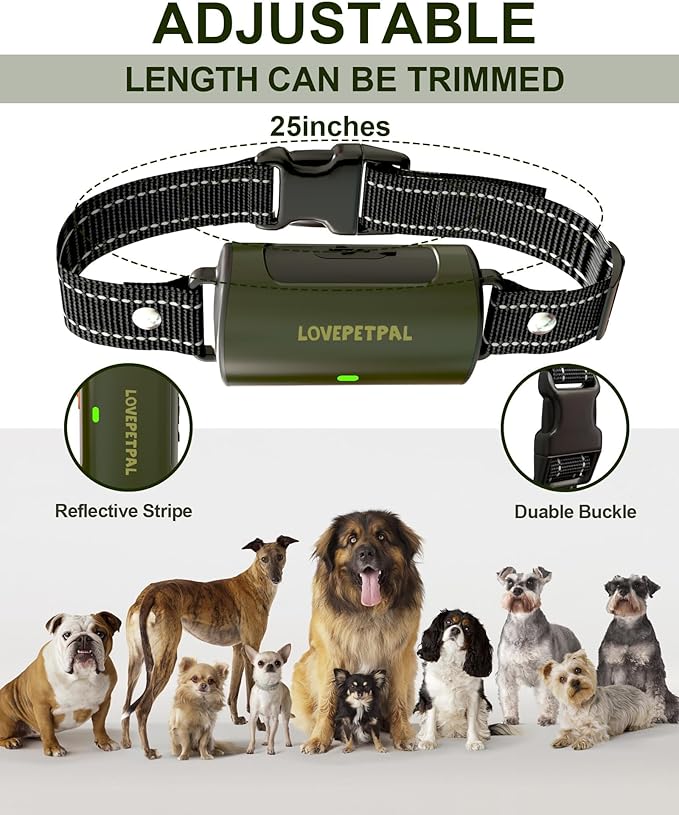 Dog Training Collar with Remote Control, 3500FT Dog Shock Collar for Small Medium Large Dogs, IPX7 Waterproof, 4 Training Modes