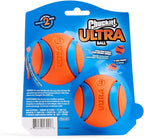 Chuckit! Ultra Ball Dog Toy - Medium Bouncy Fetch Balls for Dogs 20-60 lbs - Made from Durable Rubber - Floating Water Pet Toys - Size Medium - 2.5-inch Diameter -,2 Count (Pack of 6)