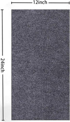 Wall Cat Scratcher for Indoor Cats 24 x 12 Inch Self-Adhesive Replacement Easy Corner Cat Scratcher Versatile Cat Scratch Mat Scratch Pad for Cats Furniture Protectors from Cat Scratching