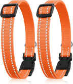 Collar Replacement Strap Compatible with Dog Training Collar Receiver, Reflective Dog Collars Strong, 2 Piece Set