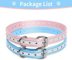Modern Stylish 3/4" E Collar Replacement Strap with Quick Release, Replacement Shock Collar Strap, Adjustable for Small to Large Dogs, Replacement for Shock Collar Ecollar Strap, Blue