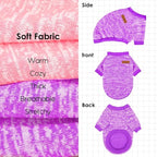 2 Pcs Dog Sweaters for Small Dogs Girl Boy Winter Fleece Clothes Warm Soft Dog Sweatshirt Outfit for Dogs Cats Pet Apparel