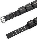 Tactical Weighted Dog Collar - Weights for Training & Exercise - Small, Medium, Large Dogs