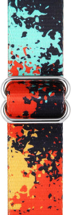 Martingale Dog Collar Escape-Proof for Training - No-Buckle, Durable Polyester Design for Medium Breeds (Jungle Sunset,M)