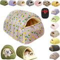 Removable and Washable Winter Closed-Off Cat Bed, Cutypet Winter Cave, Warm Foldable Secure Pet Nest for Indoor Cats & Small Dogs, Comfor Plush Snuggle Hut for Pets (Oxford Waterproof Cloth-Gray,M)
